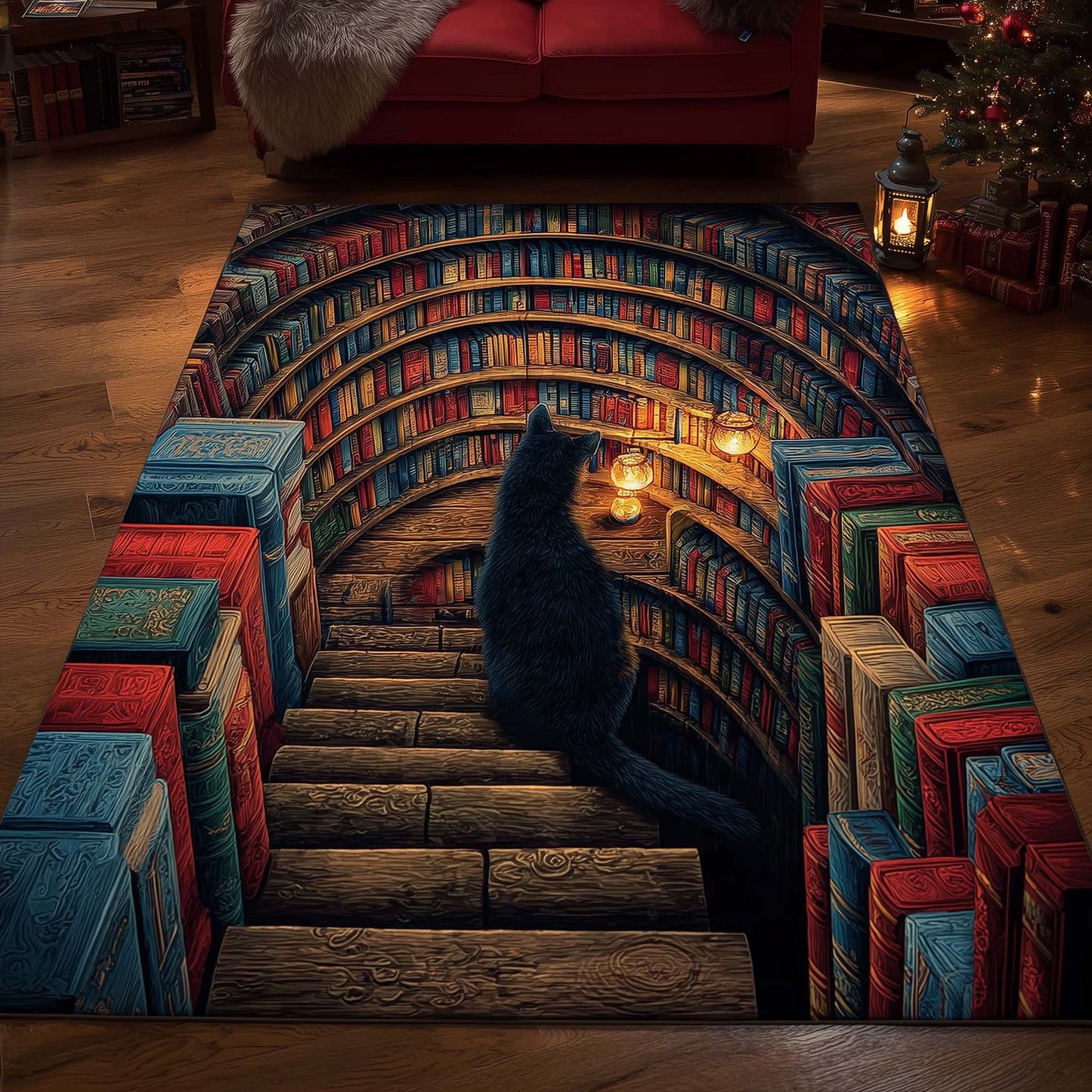 Hidden Library Area Rug GFTOTP15241