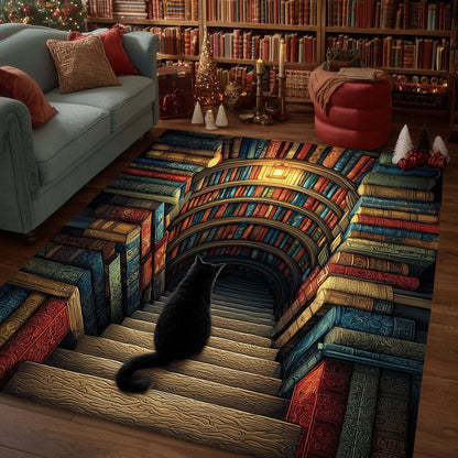 Hidden Library Area Rug GFTOTP15242