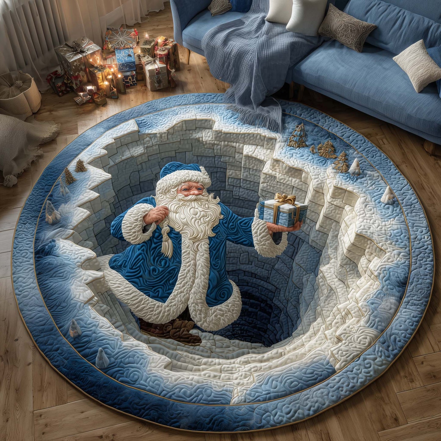 Jolly Workshop Quilted Round Mat GFTOTP15269