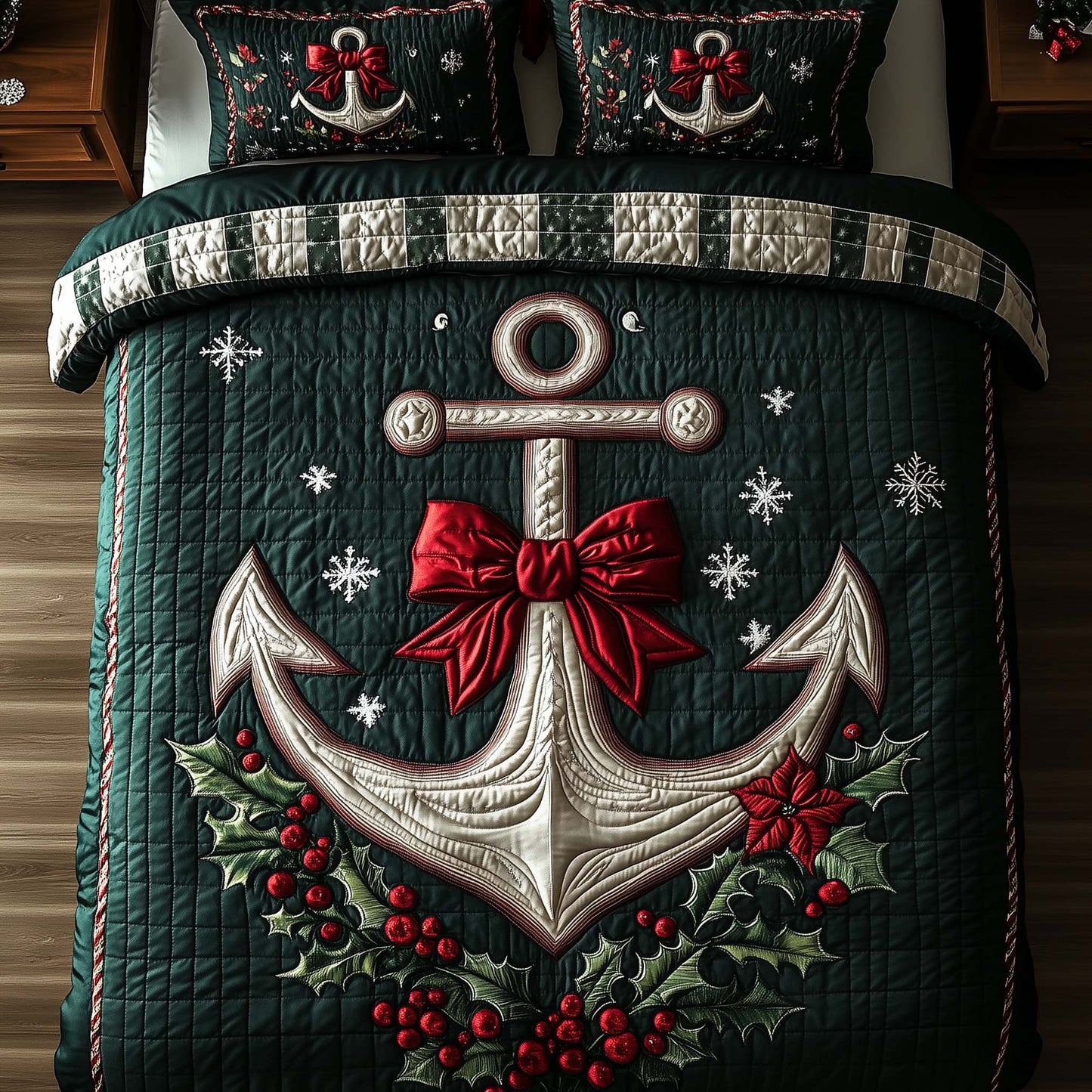 Festive Anchor Duvet Cover Set GFTOTP15271