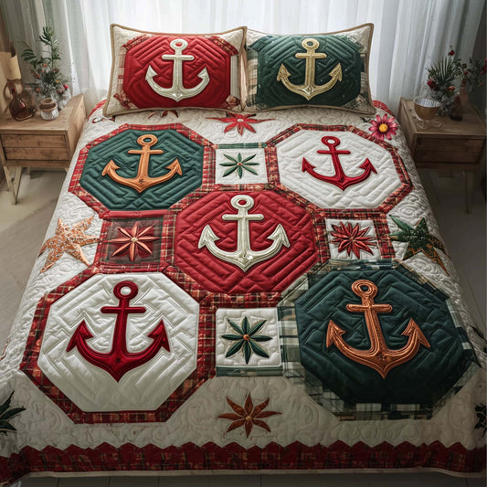 Festive Anchor Duvet Cover Set GFTOTP15273