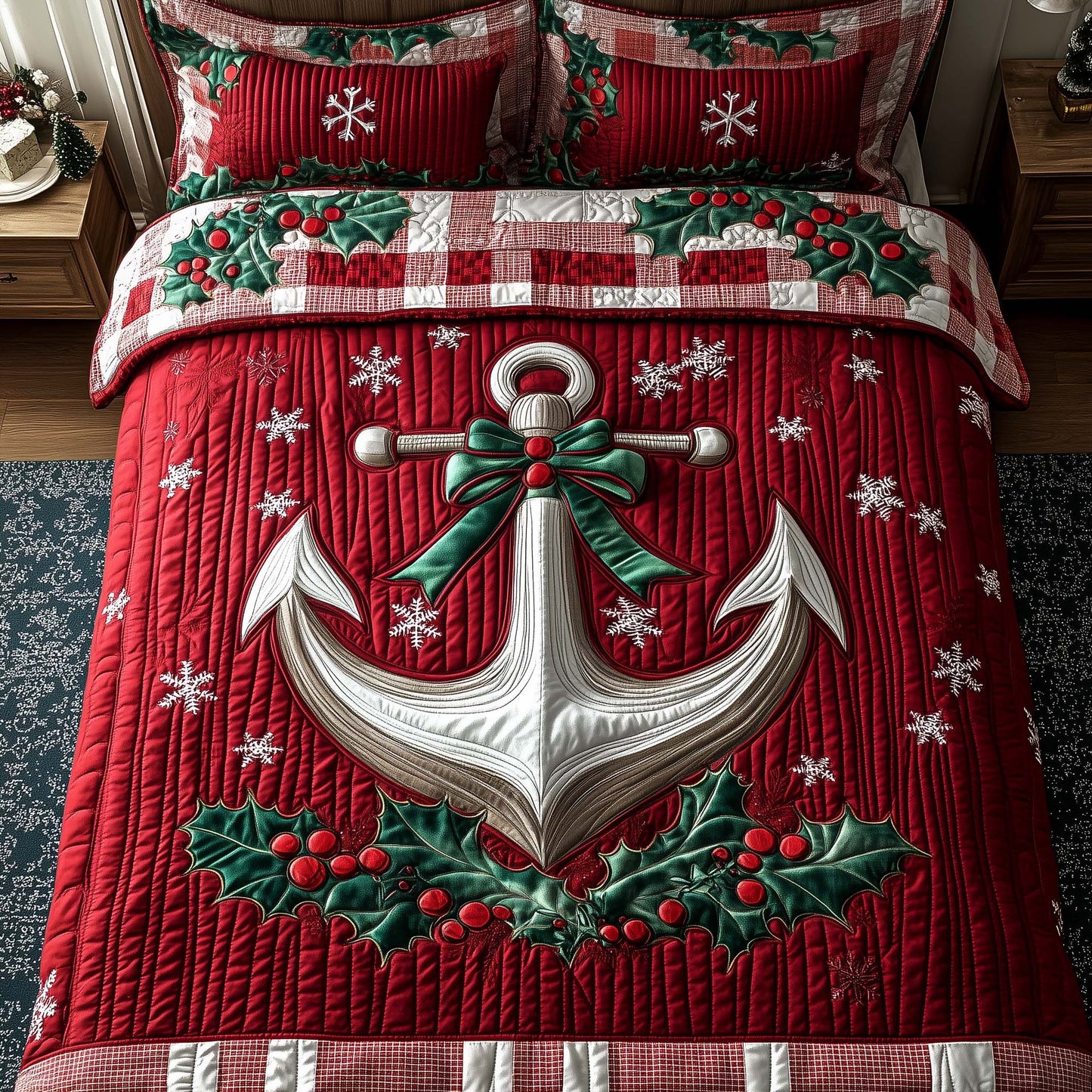 Festive Anchor Duvet Cover Set GFTOTP15276