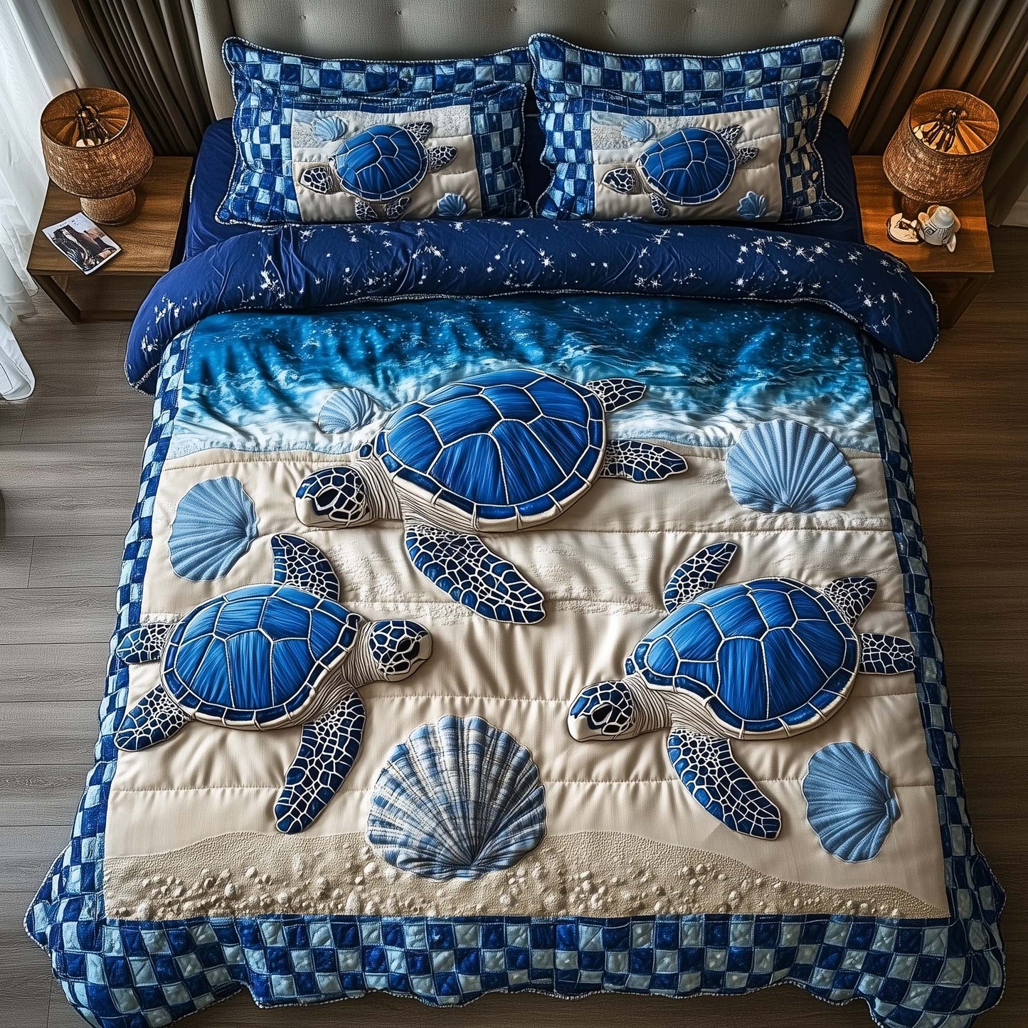 Turtle Trails Duvet Cover Set GFTOTP15281