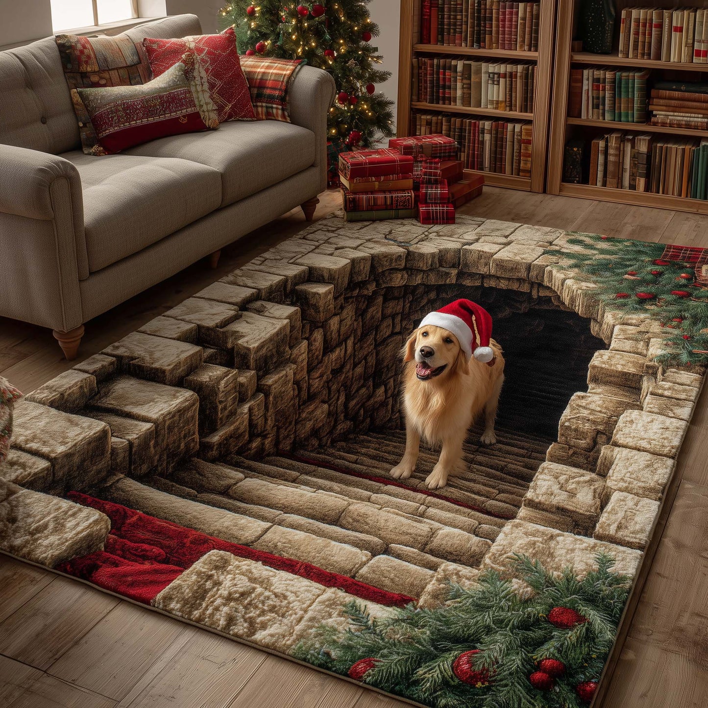 Retriever Magic Area Rug GFTOTP15318