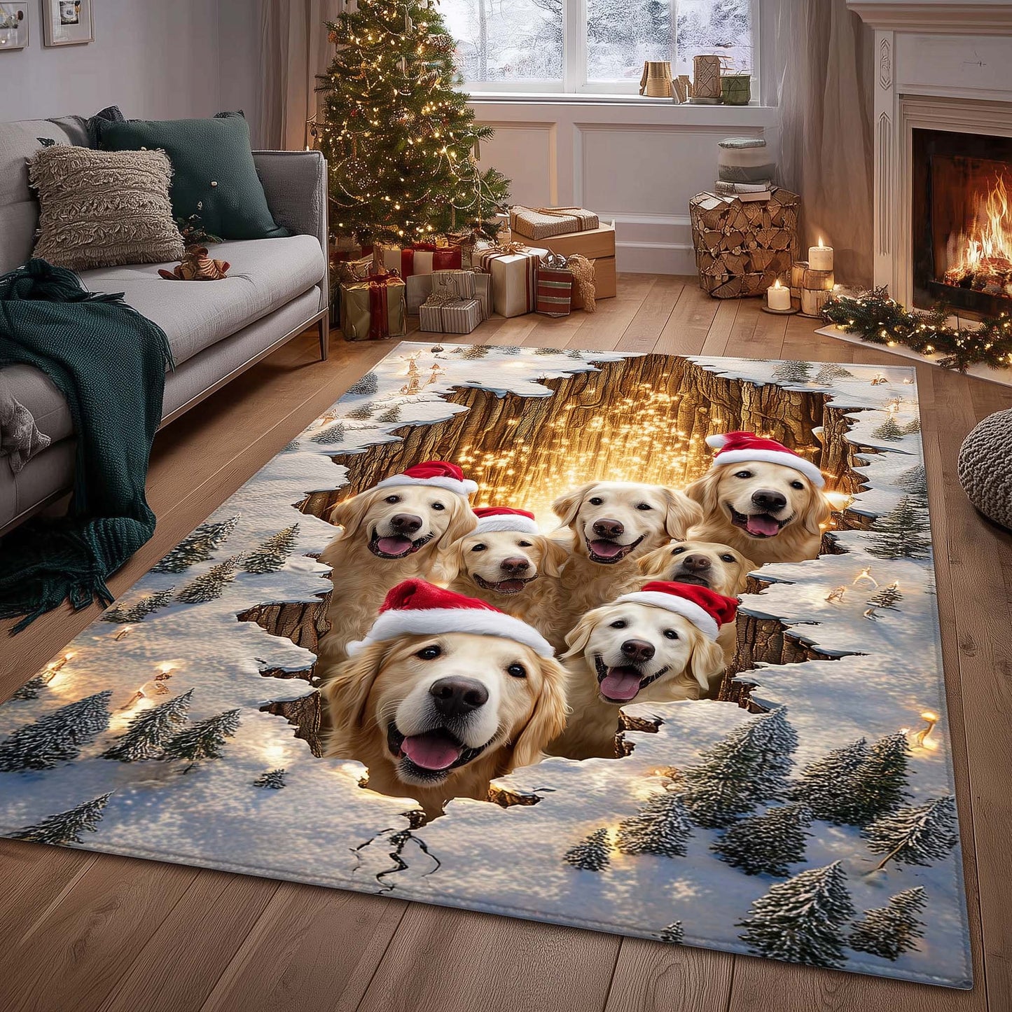 Retriever Magic Area Rug GFTOTP15320