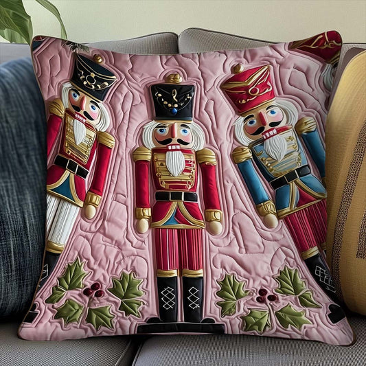 Nutcracker Parade Quilted Pillow Case GFTOTP15322