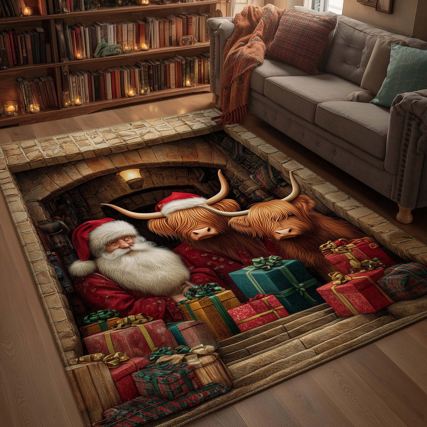 Holiday Farmstead Area Rug GFTOTP15366