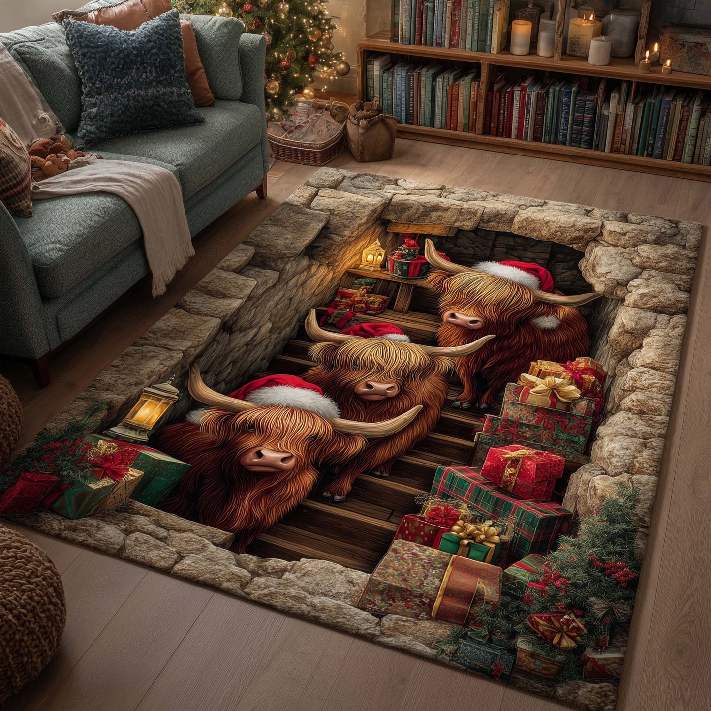 Holiday Farmstead Area Rug GFTOTP15368