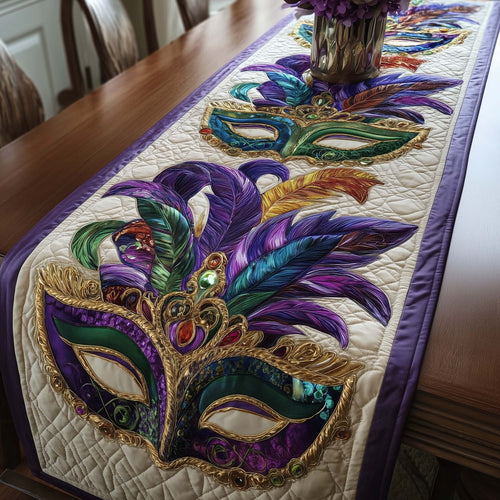 Mardi Gras Quilted Table Runner GFTOTP15449