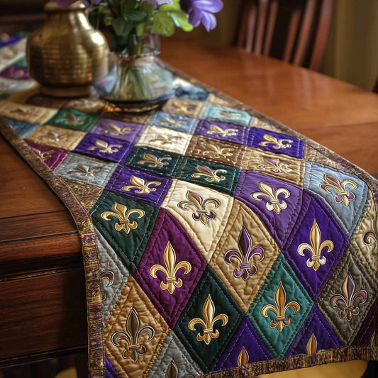 Mardi Gras Quilted Table Runner GFTOTP15451