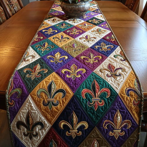 Mardi Gras Quilted Table Runner GFTOTP15452