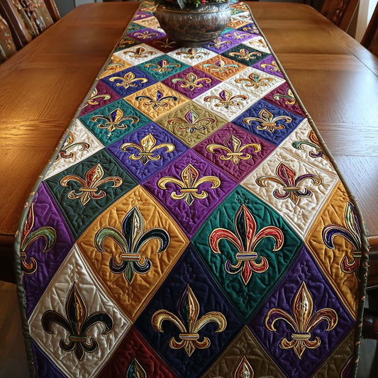 Mardi Gras Quilted Table Runner GFTOTP15452