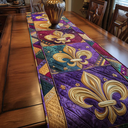 Mardi Gras Quilted Table Runner GFTOTP15453