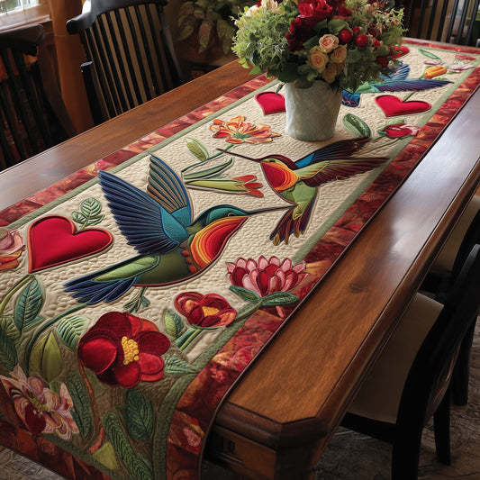 Hummingbird Charm Quilted Table Runner GFTOTP15455