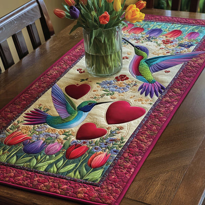 Hummingbird Charm Quilted Table Runner GFTOTP15456