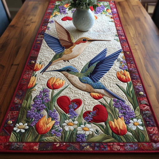 Hummingbird Charm Quilted Table Runner GFTOTP15457