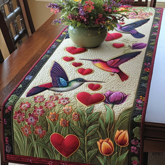 Hummingbird Charm Quilted Table Runner GFTOTP15459