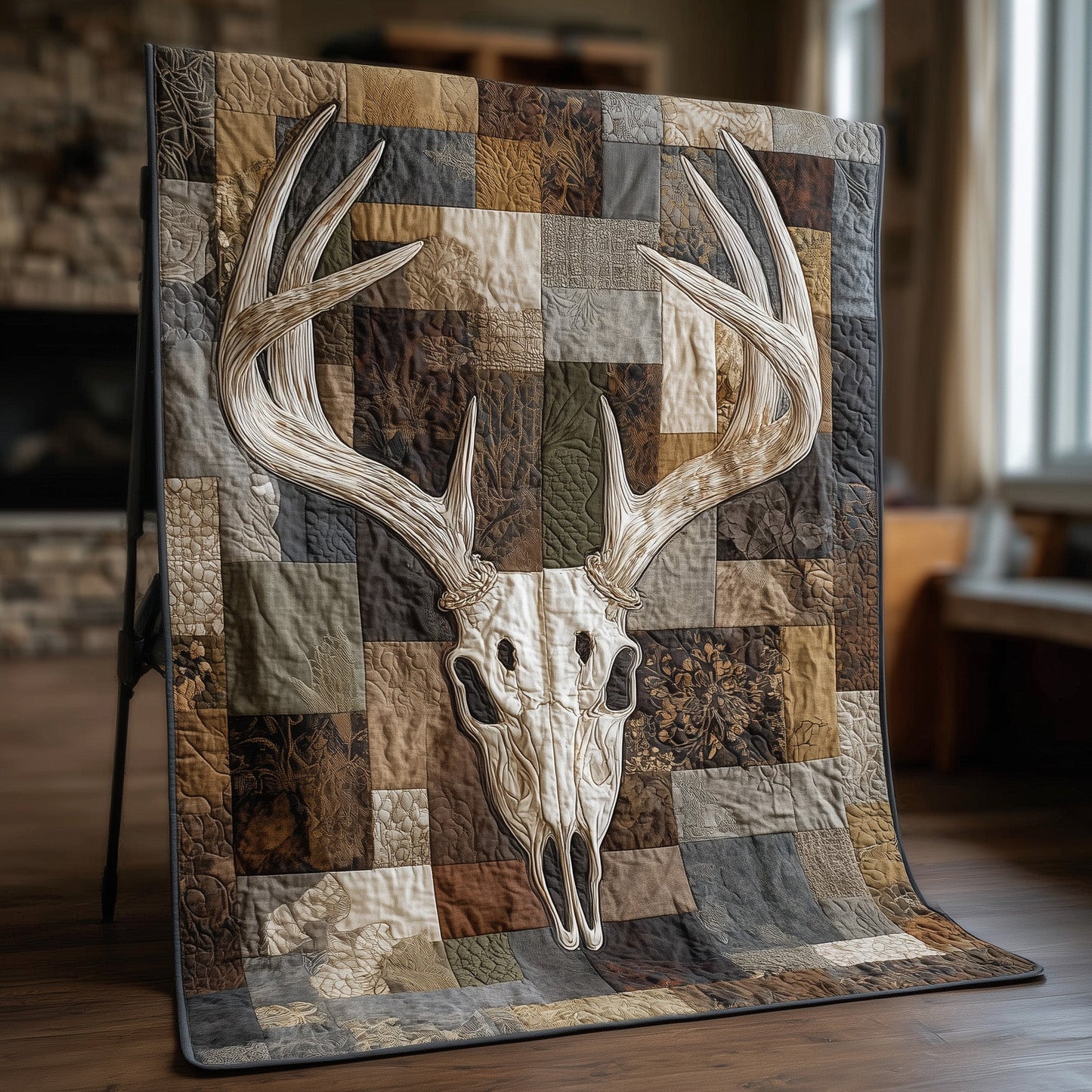 Deer Serenity Quilted Blanket GFTOTP15490