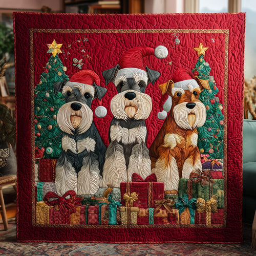 Schnauzer Charm Quilted Blanket GFTOTP15500