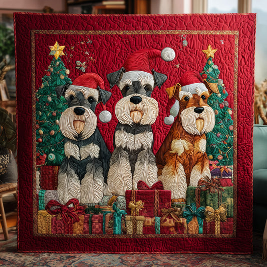 Schnauzer Charm Quilted Blanket GFTOTP15500