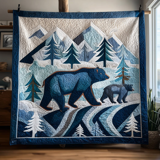 Bear Trails Quilted Blanket GFTOTP15501