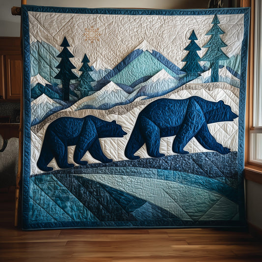 Bear Trails Quilted Blanket GFTOTP15502