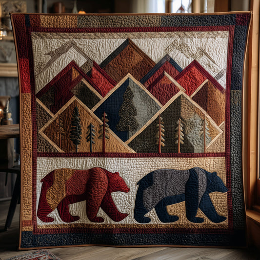 Bear Trails Quilted Blanket GFTOTP15503