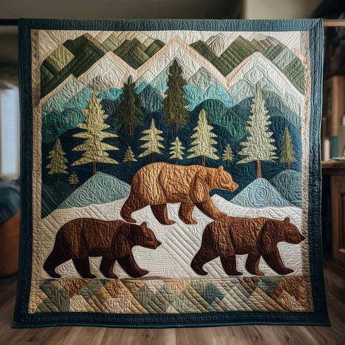 Bear Trails Quilted Blanket GFTOTP15507