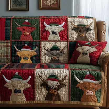 Highland Homestead Quilted Sofa Cover GFTOTP15642