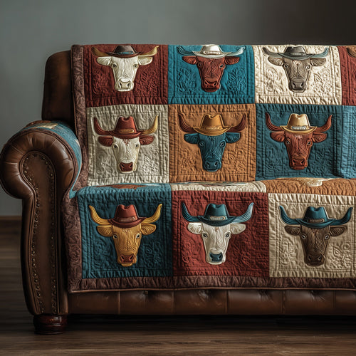 Highland Homestead Quilted Sofa Cover GFTOTP15646