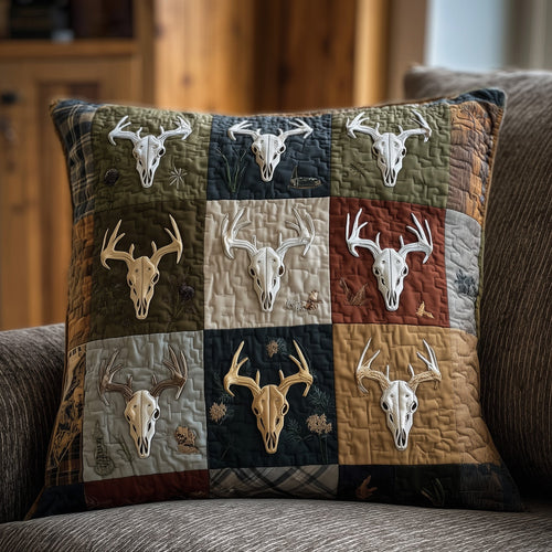 Deer Serenity Quilted Pillow Case GFTOTP15667