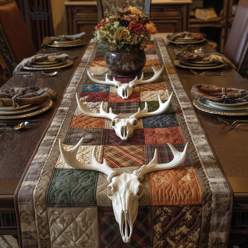 Deer Serenity Quilted Table Runner GFTOTP15671