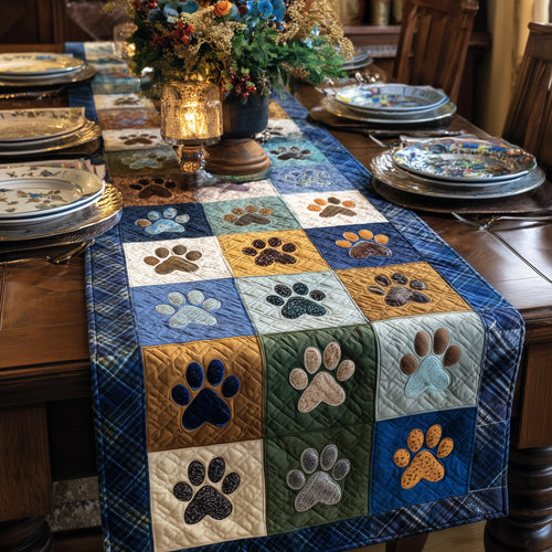Cuddle Tracks Quilted Table Runner GFTOTP15688