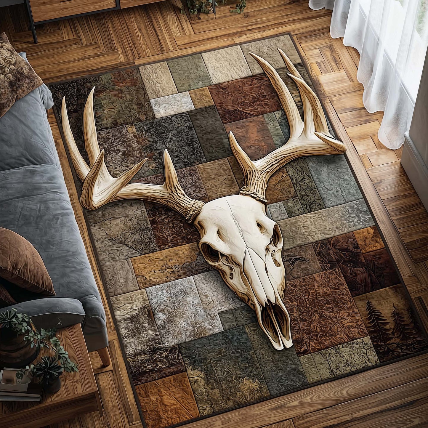 Deer Serenity Area Rug GFTOTP15747