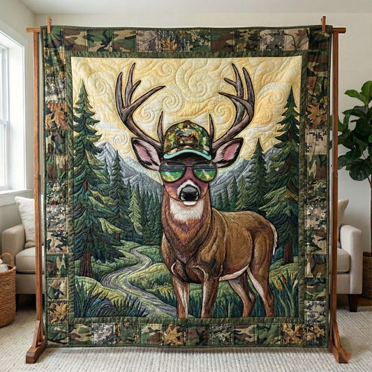 Forest Emblem Quilted Blanket GFTOTP15754
