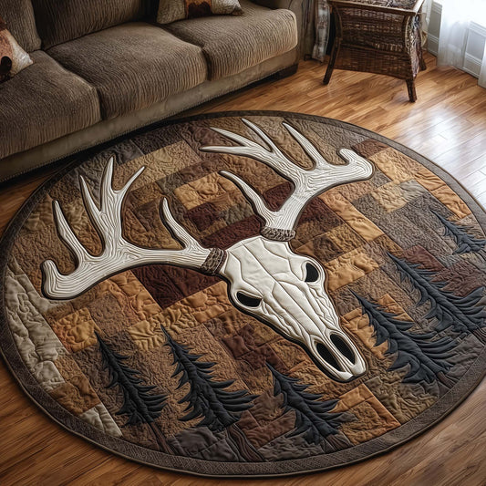 Deer Serenity Quilted Round Mat GFTOTP15757