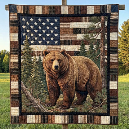 Bear Haven Quilted Blanket GFTOTP15763