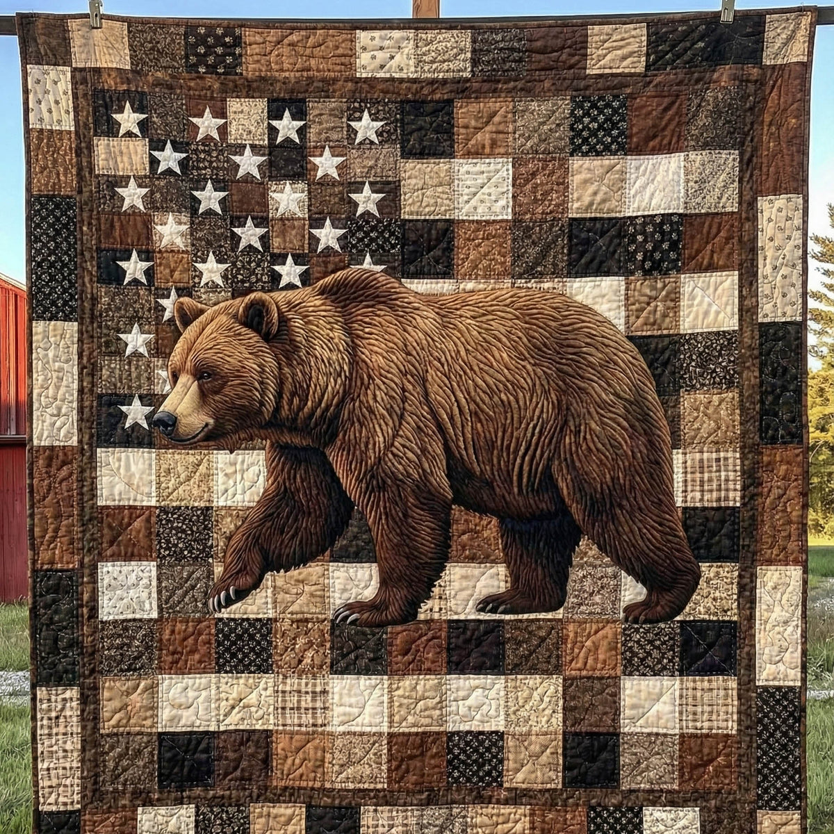 Bear Haven Quilted Blanket GFTOTP15765