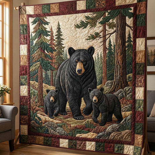 Bear Haven Quilted Blanket GFTOTP15766