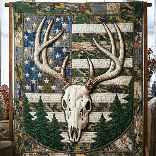 Deer Serenity Quilted Blanket GFTOTP15770