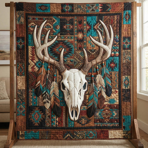 Deer Serenity Quilted Blanket GFTOTP15773