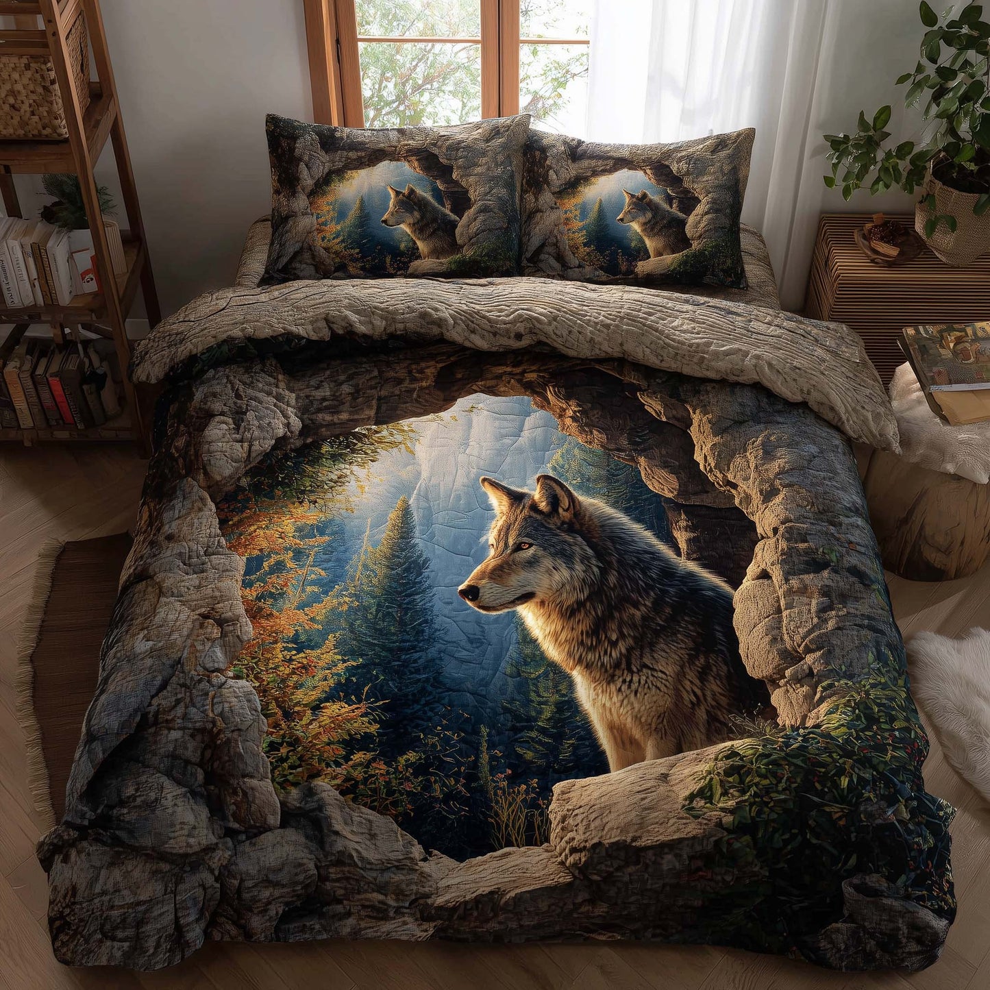 Lone Fang Duvet Cover Set GFTOTP15928