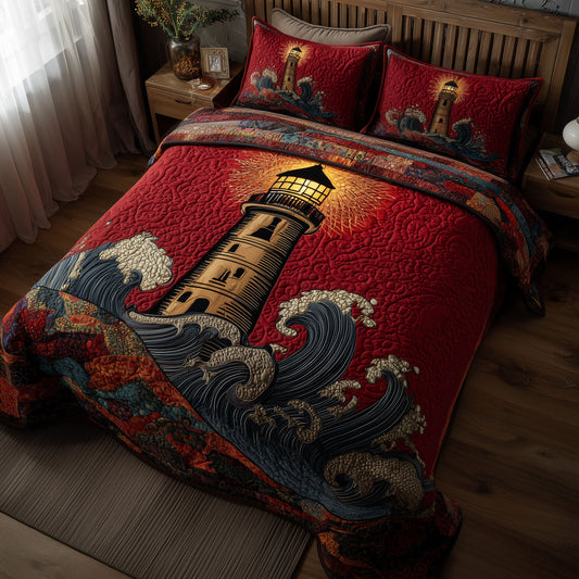 Mariner Spire 3-Piece Quilted Bedding Set GFTOTP16001