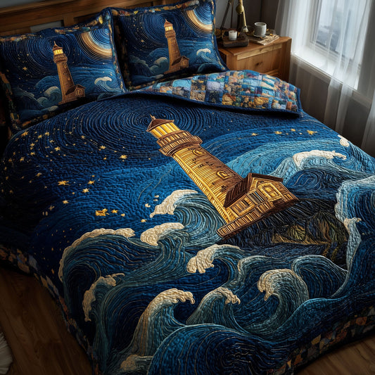 Mariner Spire 3-Piece Quilted Bedding Set GFTOTP16002
