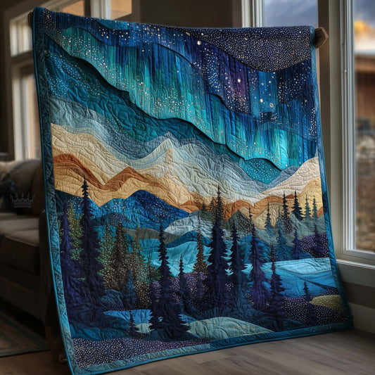 Aurora Borealis Quilted Blanket GFTOTP16042