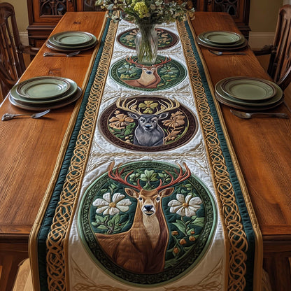 Celtic Stag Quilted Table Runner GFTOTP16114