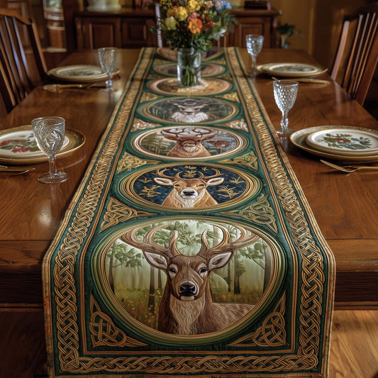 Celtic Stag Quilted Table Runner GFTOTP16115