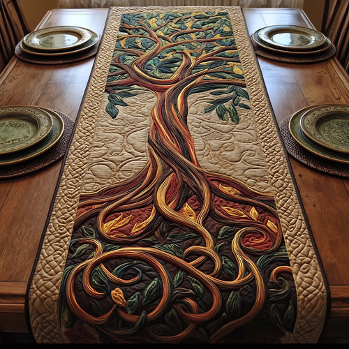 Celtic Roots Quilted Table Runner GFTOTP16119