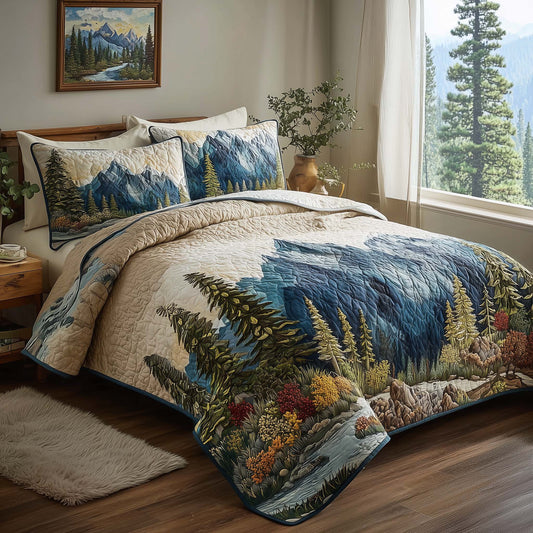 Woodland Haven 3-Piece Quilted Bedding Set GFTOTP16209