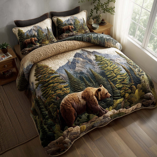 Woodland Haven 3-Piece Quilted Bedding Set GFTOTP16210